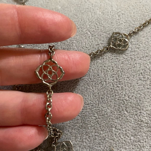 Kendra Scott Devalyn Logo Necklace - Picture 2 of 5